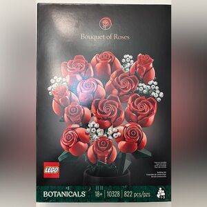 LEGO Rose Bouquet Set with Black Box